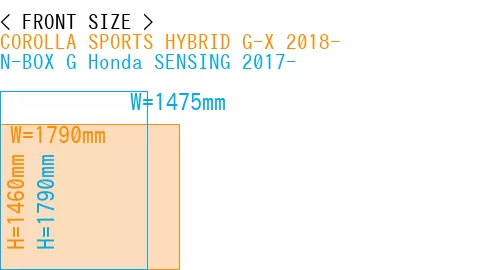#COROLLA SPORTS HYBRID G-X 2018- + N-BOX G Honda SENSING 2017-